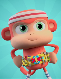 Chico Bun Bun un mono manitas